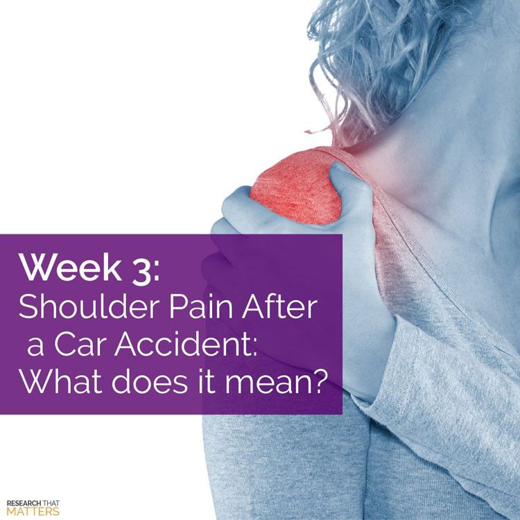 Chiropractic Parker CO Shoulder Pain After Auto Accident